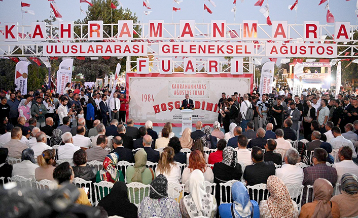 Kahramanmaraş Ağustos Fuarına büyük ilgi