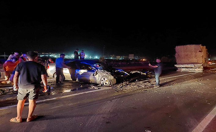 Kahramanmaraş’ta tır ile otomobil çarpıştı: 8 yaralı