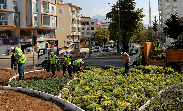 Büyükşehir’den şehre yeşil dokunuşlar