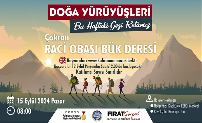 Doğa Yürüyüşlerinde yeni rota Çokran