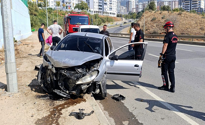 Kahramanmaraş’ta trafik kazası: 2 yaralı