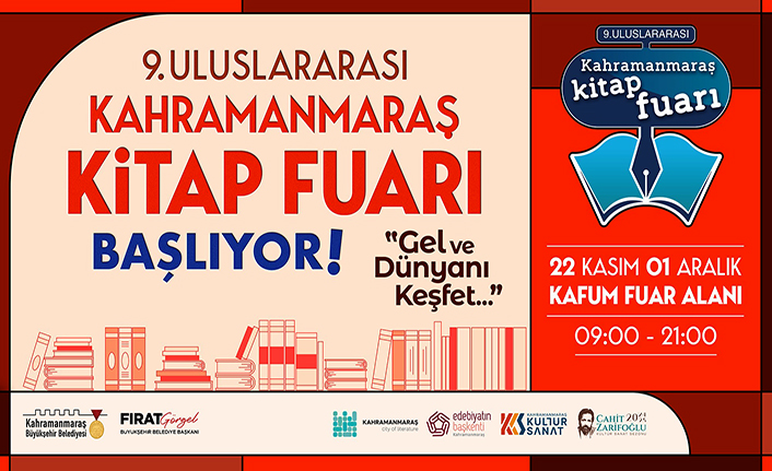 9. Uluslararası Kitap Fuarı başlıyor