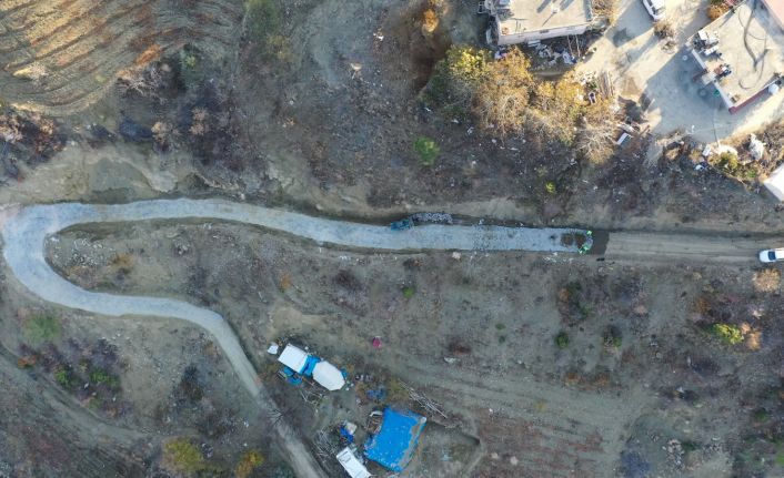 Dulkadiroğlu Belediyesi’nden kırsal mahallelere kilit parke hizmeti