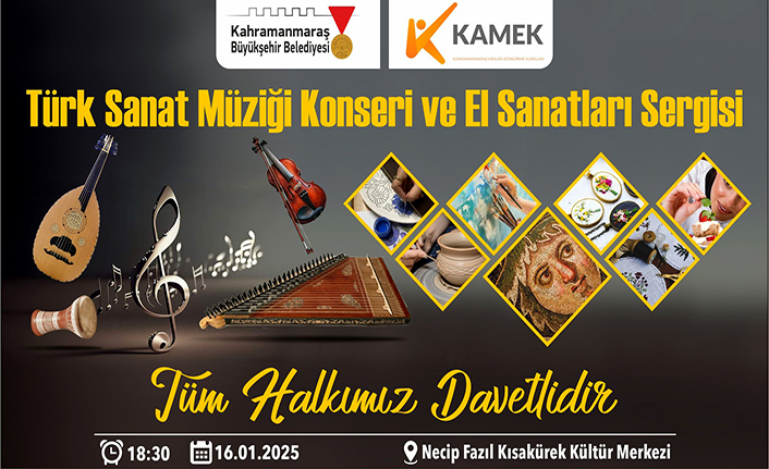 KAMEK, sanat ve müzik dolu gece yaşatacak