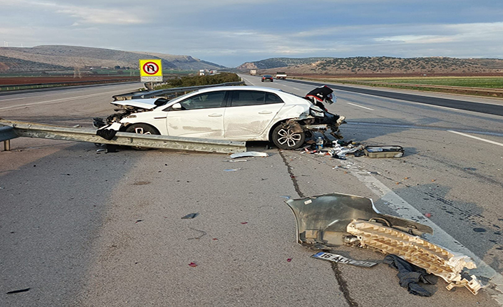 Kahramanmaraş’ta trafik kazası: 3 yaralı