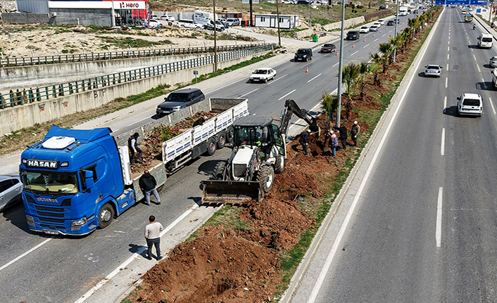 Kahramanmaraş’ta yeşil doku güçleniyor