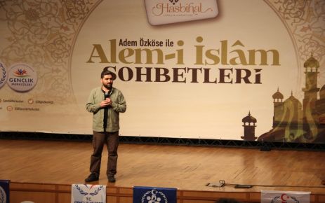  ADEM ÖZKÖSE GENÇLERE İSLAM COĞRAFYASINI ANLATTI