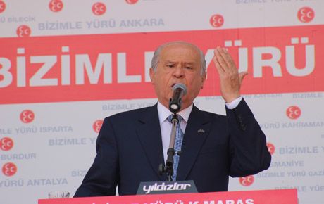  BAHÇELİ’DEN CUMHURBAŞKANI ERDOĞAN’A MİTİNG TEPKİSİ