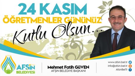 BAŞKAN GÜVEN’DEN ÖĞRETMENLER GÜNÜ MESAJI…