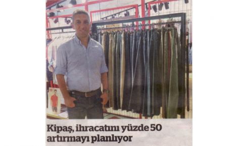 KİPAŞ İHRACATINI YÜZDE 50 ARTTIRMAYI PLANLIYOR