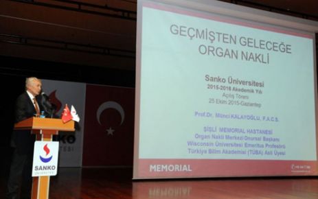 KSÜ REKTÖR'Ü  DEVECİ SANKO ÜNİVERSİTESİ’NDE