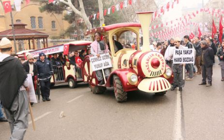  PAZARCIK EKSPRESİ KURTULUŞ TÖRENLERİNDE