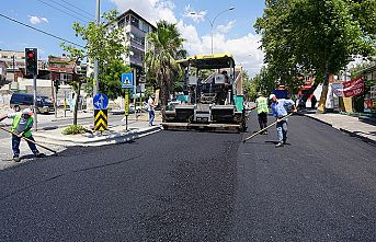 Büyükşehir, Av. Mehmet Ali Kısakürek Caddesi’nde ulaşımı iyileştiriyor