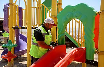 Dulkadiroğlu Arslanbey Mahallesi Tepe Parkı yenilendi