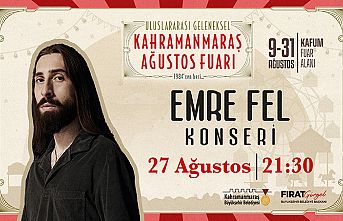 Sanatçı Emre Fel, KAFUM’da sahne alacak