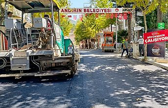 Andırın Merkezinde ulaşım konforu Büyükşehir’le artırılıyor