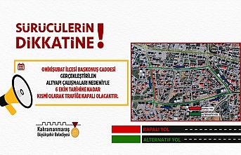 Büyükşehir’den alternatif güzergah uyarısı