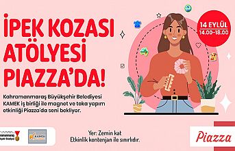 Büyükşehir’in İpek Kozası Atölyesi katılımcıları bekliyor