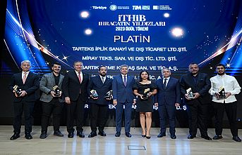 İSEV Tekstile Platin ödül