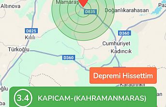 Kahramanmaraş'ta deprem