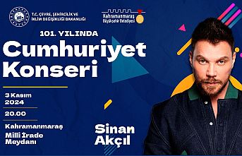 Sinan Akçıl, Cumhuriyet konserinde sahne alacak