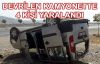 KAMYONET DEVRİLDİ 