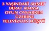 OYUN OYNAYAN 3 YAŞINDAKİ ÇOCUĞUN ÜZERİNE TELEVİZYON DÜŞTÜ