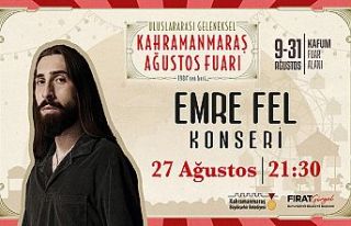 Sanatçı Emre Fel, KAFUM’da sahne alacak