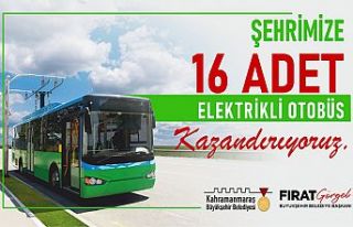 Büyükşehir 16 Elektrikli otobüs alıyor