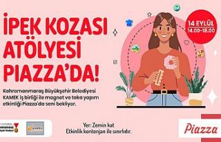 Büyükşehir’in İpek Kozası Atölyesi katılımcıları...