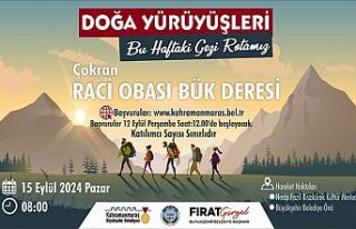 Doğa Yürüyüşlerinde yeni rota Çokran